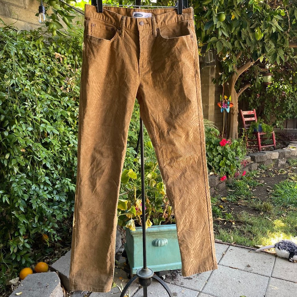 Old Navy slim corduroy pants- 30 x 32